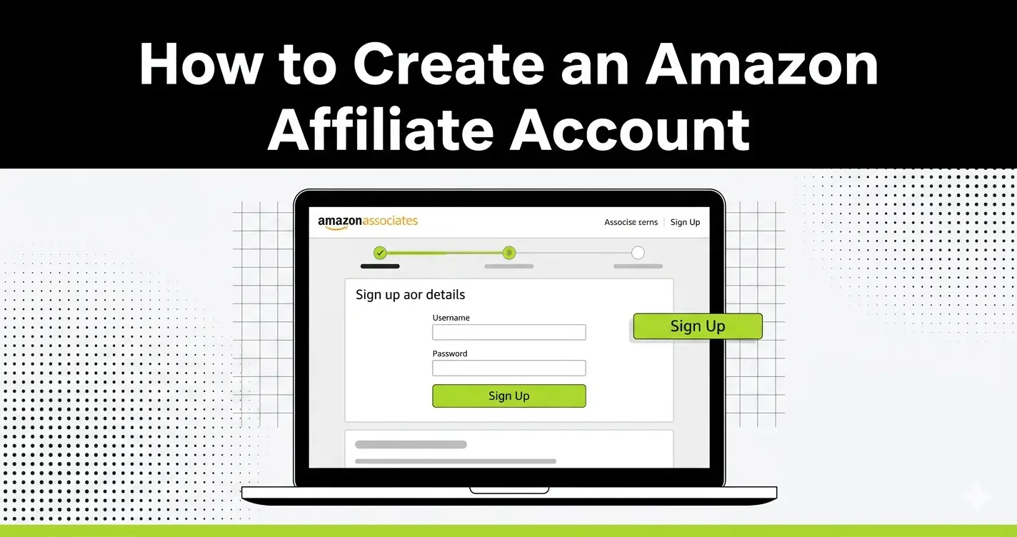 how to create an amazon affiliate account